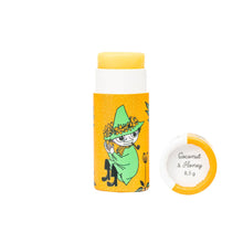 Carica l'immagine nel visualizzatore di Gallery, Moomin by G&L - Balsamo labbra a base di cera d’api con cocco e miele