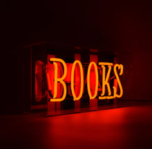 Carica l'immagine nel visualizzatore di Gallery, Insegna al neon - Books - Libri