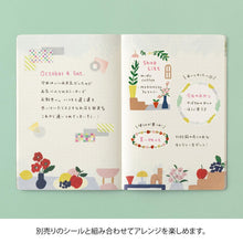 Carica l'immagine nel visualizzatore di Gallery, Yuru Log Notebook (B6) MotifTexile