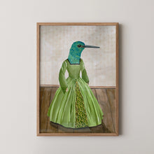 Carica l'immagine nel visualizzatore di Gallery, DasBrooklyn - Stampa Artistica A4 Colibrì Tudor