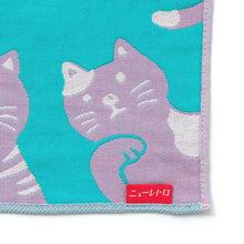 Carica l'immagine nel visualizzatore di Gallery, New Retro Mini asciugamano Cats