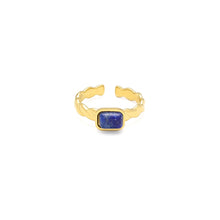 Carica l'immagine nel visualizzatore di Gallery, Anello con cabochon lapislazzuli