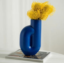 Carica l'immagine nel visualizzatore di Gallery, Vaso Nono blu cobalto
