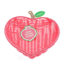 Carica l'immagine nel visualizzatore di Gallery, Rex London - Cestino intrecciato Fragola