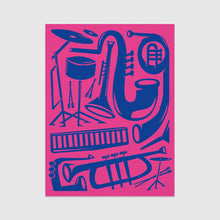 Carica l'immagine nel visualizzatore di Gallery, Redy. - Stampa Illustrazione Jazz