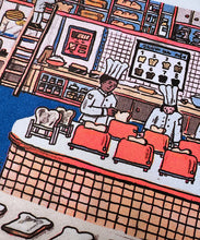 Carica l'immagine nel visualizzatore di Gallery, KIBLIND Atelier - David Huang - Se aprissi un ristorante di toast - Stampa - Illustrazione
