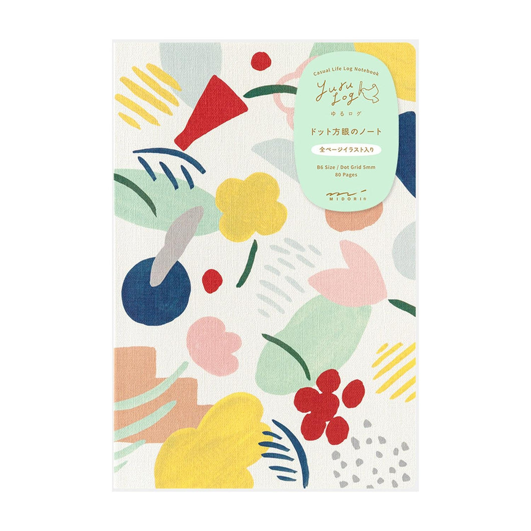 Yuru Log Notebook (B6) MotifTexile