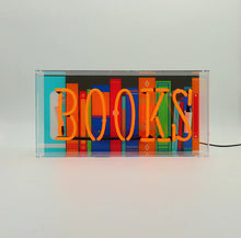 Carica l'immagine nel visualizzatore di Gallery, Insegna al neon - Books - Libri

