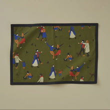 Carica l&#39;immagine nel visualizzatore di Gallery, Sylvie Thiriez - Tovaglietta da colazione Central Park verde
