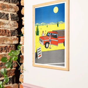 KIBLIND Atelier - Simon Bailly - If you don’t have a stove, use a pickup - Stampa - Illustrazione