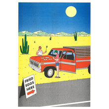 Carica l&#39;immagine nel visualizzatore di Gallery, KIBLIND Atelier - Simon Bailly - If you don’t have a stove, use a pickup - Stampa - Illustrazione
