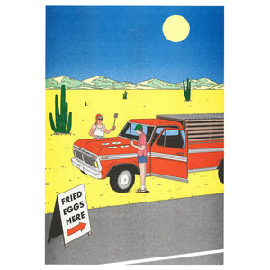 KIBLIND Atelier - Simon Bailly - If you don’t have a stove, use a pickup - Stampa - Illustrazione