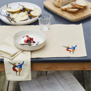 Sylvie Thiriez - Tovaglietta da colazione Central Park beige