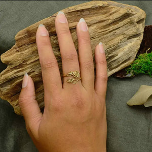Anello Rosa Bronzo
