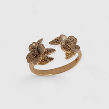 Carica l&#39;immagine nel visualizzatore di Gallery, Anello Fiore Doppio Bronzo
