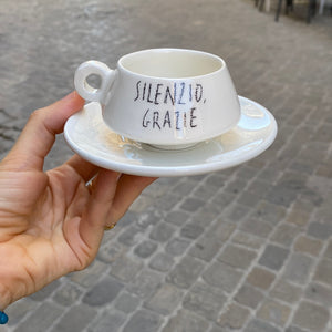Tazzina Silenzio, Grazie