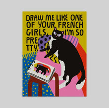 Carica l'immagine nel visualizzatore di Gallery, Redy. - Stampa Illustrazione French Girl

