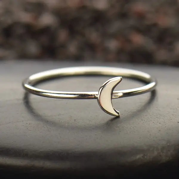 Anello Luna - Argento