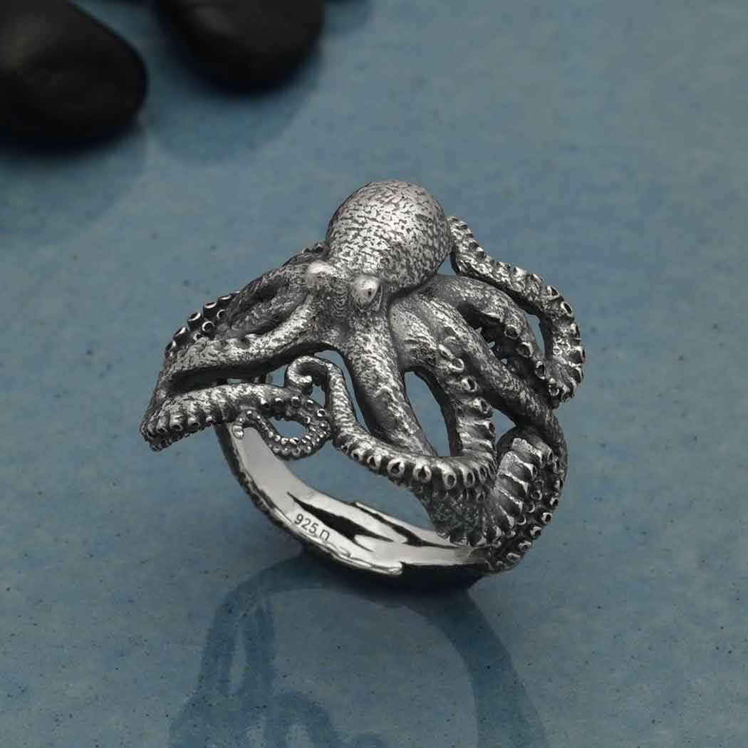 Anello Polipo - Argento