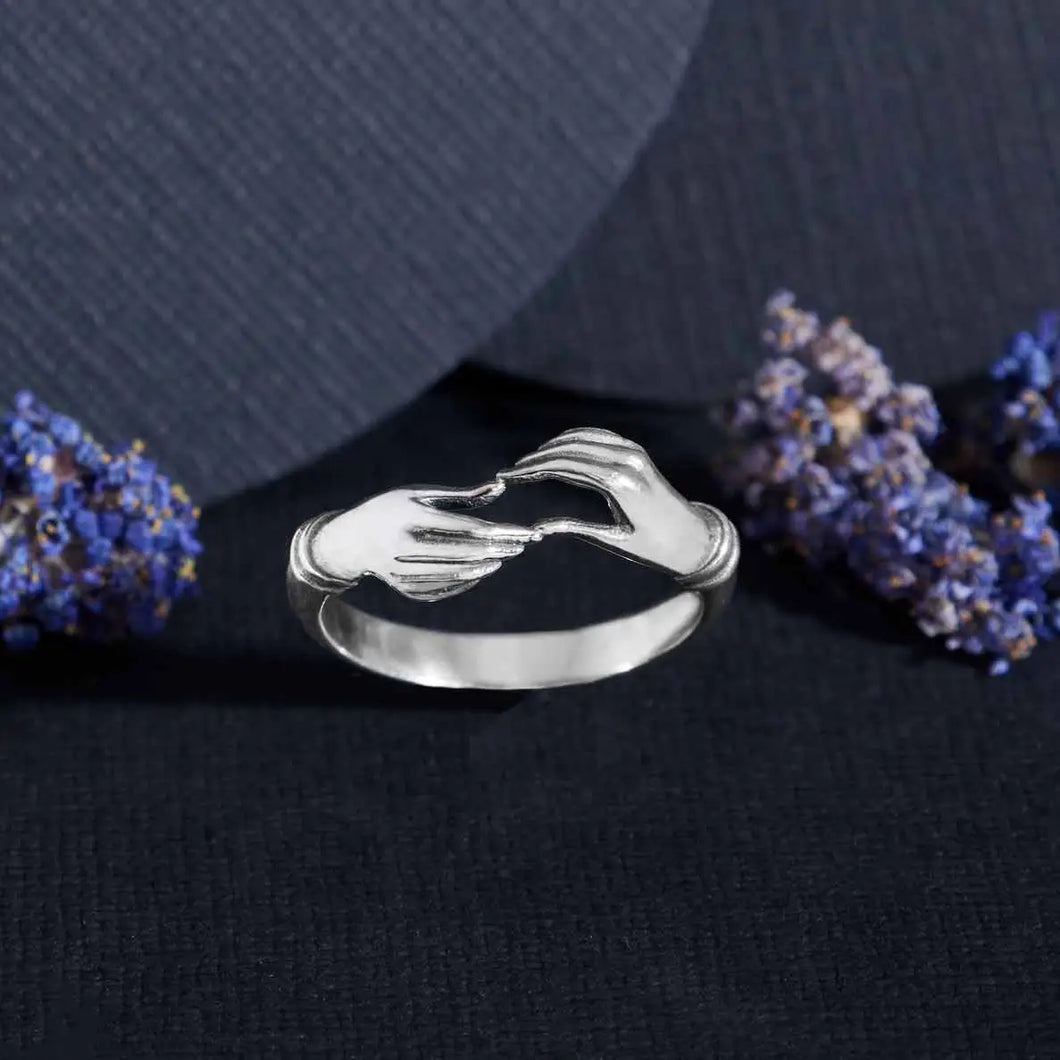 Anello Mani - Argento