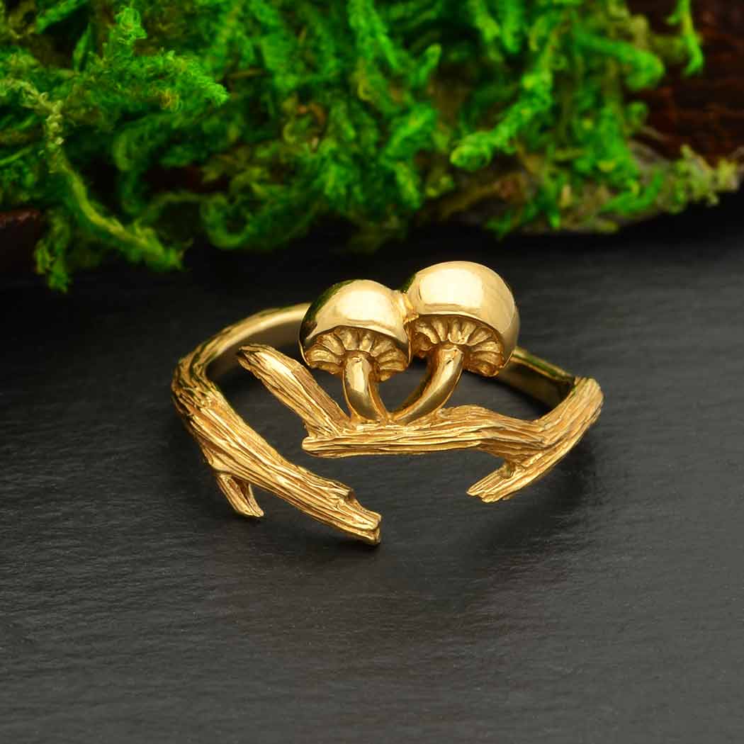 Anello Funghi - Bronzo