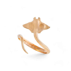 Anello Manta - Bronzo