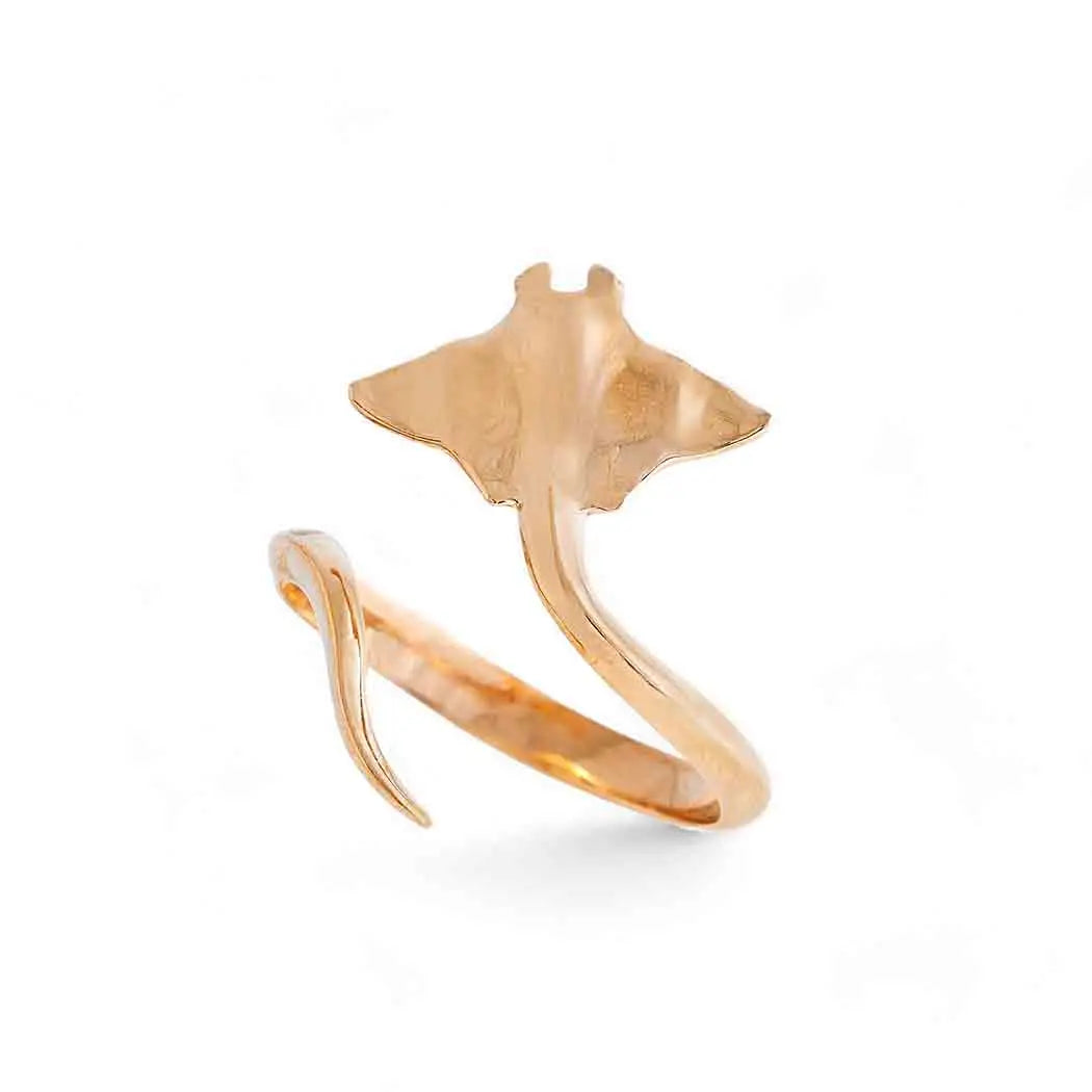 Anello Manta - Bronzo