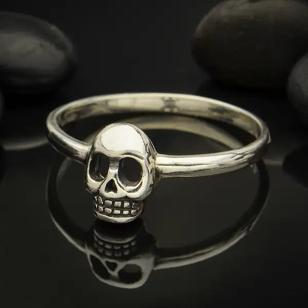 Anello Teschio - Argento