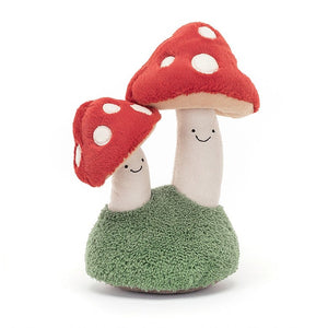 Jellycat Amuseable Pair of Toadstools Funghi