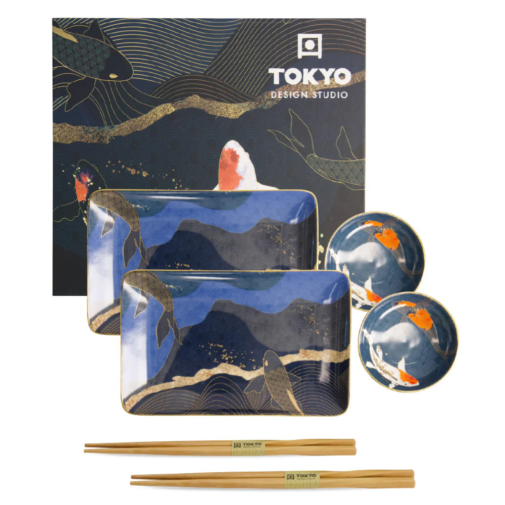 Tokyo Design Studio - Set Sushi Carpa Koi Made in Japan