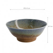 Carica l&#39;immagine nel visualizzatore di Gallery, Tokyo Design Studio - Set Ciotola Ramen con posate Sunachi Ainagashi
