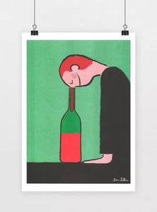 Poster KIBLIND - Jean Julienne - Bottiglia