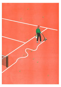Poster KIBLIND - Simon Bailly - Roland Garros