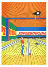 Carica l&#39;immagine nel visualizzatore di Gallery, Poster KIBLIND - Simon Bailly - Super Bowling
