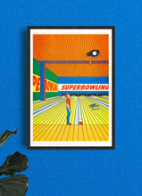 Carica l&#39;immagine nel visualizzatore di Gallery, Poster KIBLIND - Simon Bailly - Super Bowling
