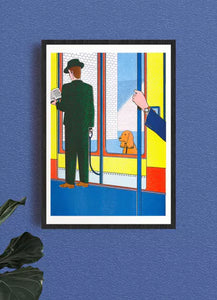 Poster KIBLIND - Simon Bailly - La Metropolitana