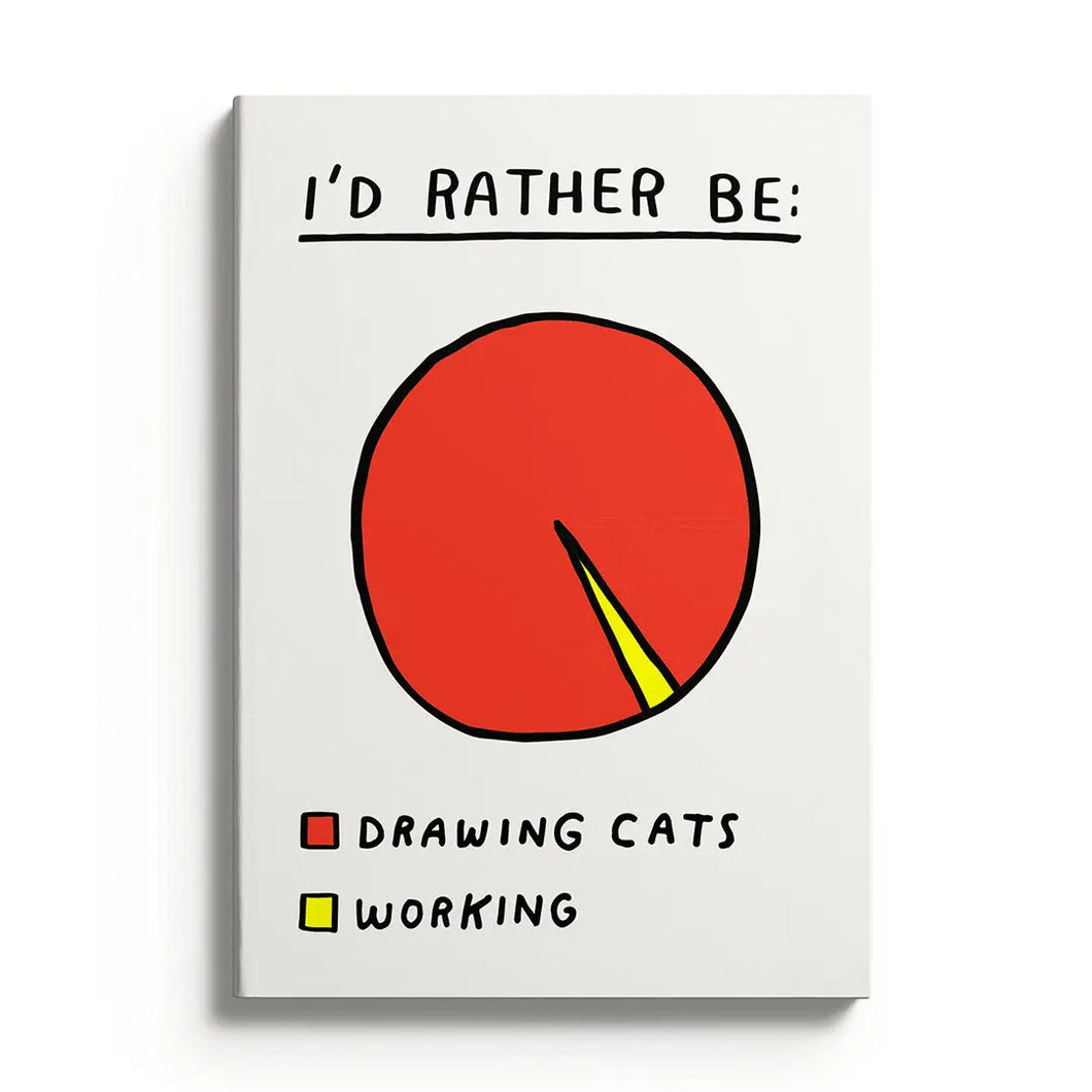 Notebook Drawing Cats