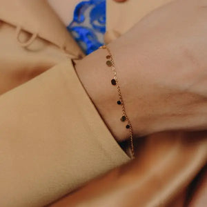 Bracciale con medagliette