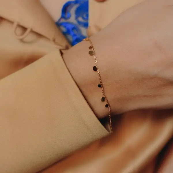 Bracciale con medagliette