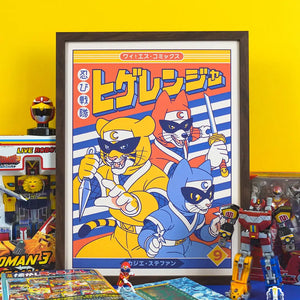 Yeaaah! Studio - Shinobi Sentai Higeranger - Illustrazione