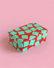 Carica l&#39;immagine nel visualizzatore di Gallery, Sowden - Scatola Latta Rossa e Verde
