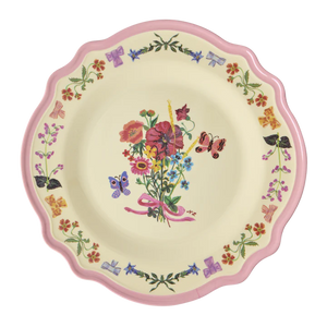 Rice - Nathalie Lété - Piatto Grande Bouquet e Farfalle
