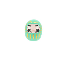 Carica l'immagine nel visualizzatore di Gallery, Daruma Turchese - In bocca al Lupo!
