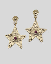 Carica l'immagine nel visualizzatore di Gallery, AVA Atelier - Orecchino Stella Rosa finitura  Oro
