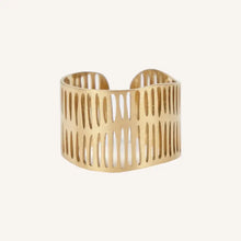 Carica l'immagine nel visualizzatore di Gallery, Anello Doppie Barre
