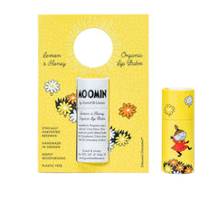 Carica l'immagine nel visualizzatore di Gallery, Moomin by G&amp;L - Balsamo labbra a base di cera d’api al limone e miele
