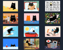 Carica l'immagine nel visualizzatore di Gallery, DasBrooklyn - Calendario da parete Murri the Grumpy Cat
