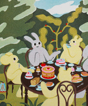 Carica l'immagine nel visualizzatore di Gallery, KIBLIND Atelier - Magda Chmiowska - La Merenda in Giardino - Stampa - Illustrazione

