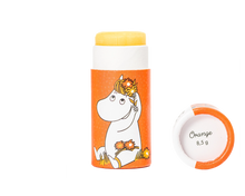 Carica l'immagine nel visualizzatore di Gallery, Moomin by G&amp;L - Balsamo labbra alla cera d'api - gusto Arancia
