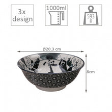 Carica l&#39;immagine nel visualizzatore di Gallery, Tokyo Design Studio - Ciotola Ramen con set
